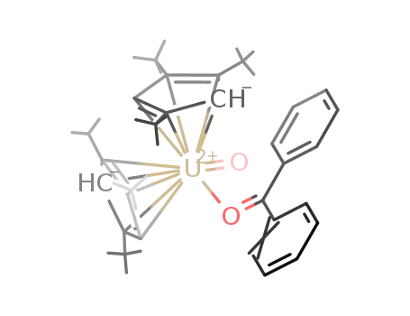 bis(η5-1,2,4-tri-tert-butylcyclopentadienyl)U(O)(benzophenone)