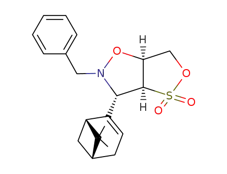 (3R,3aR,6aR)-2-benzyl-3-[(1R)-myrtenyl]-4,5-oxathiain-4,4-dioxide[3,4-d]isoxazolidine