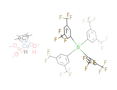 [(pentamethylcyclopentadienyl)CoH(P(OMe)3)(methanol)](B(3,5-(CF<sub>3</sub>)2C<sub>6</sub>H<sub>3</sub>)4)