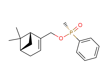 Molecular Structure of 115692-94-9 ((Rp)-myrtenyl methyl(phenyl)phosphinate)