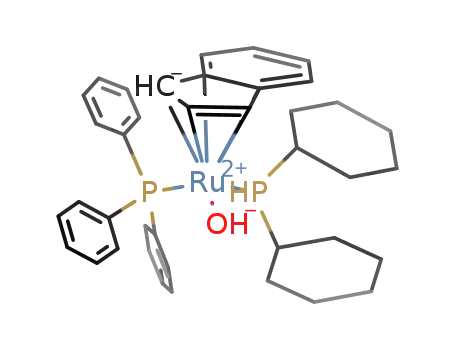 [Ru(η5-indenyl)(OH)(HP(C6H11)2)(PPh3)]