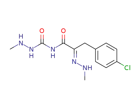 3-(4-chlorophenyl)-N-(methylhydrazinocarbonyl)-2-(methylhydrazono)propanamide