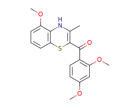(2,4-Dimethoxy-phenyl)-(5-methoxy-3-methyl-4H-benzo[1,4]thiazin-2-yl)-methanone
