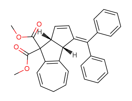 (3aS,9aR)-3-Benzhydrylidene-3,3a,6,9a-tetrahydro-cyclopenta[a]azulene-9,9-dicarboxylic acid dimethyl ester