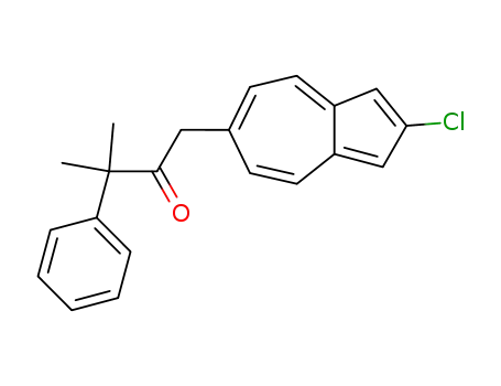 1-(2-chloro-6-azulyl)-3-methyl-3-phenyl-2-butanone