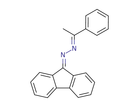 Molecular Structure of 75159-09-0 (9H-Fluoren-9-one, (1-phenylethylidene)hydrazone)