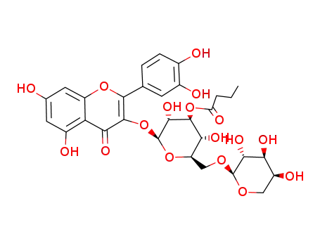 3''-O-butanoylpeltatoside