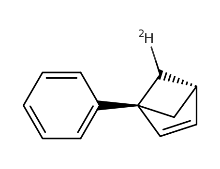 exo-1-phenyl-bicyclo<2.1.1>hex-2-ene-5-d