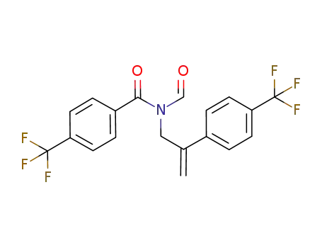 N-formyl-N-{2-[4-(trifluoromethyl)phenyl]prop-2-enyl}-4-(trifluoromethyl)benzamide