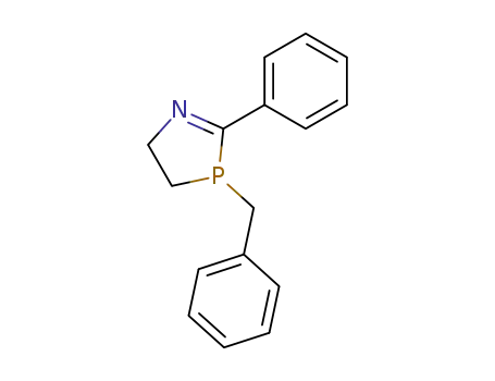 Molecular Structure of 110519-72-7 (3H-1,3-Azaphosphole, 4,5-dihydro-2-phenyl-3-(phenylmethyl)-)
