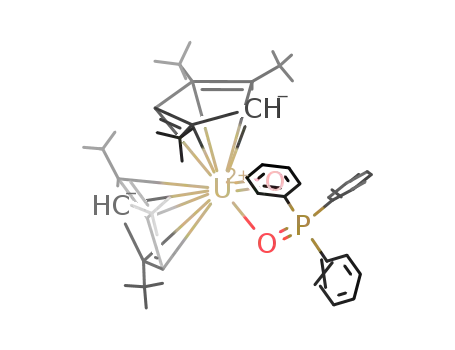 bis(η5-1,2,4-tri-tert-butylcyclopentadienyl)U(O)(OPPh3)