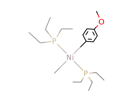 trans-(p-methoxyphenyl)methylbis(triethylphosphine)nickel(II)