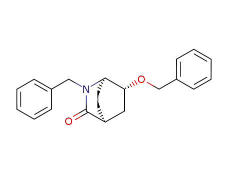2-benzyl-3-oxo-6-exo-(benzyloxy)-2-azabicyclo<2.2.2>octane