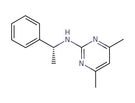 4,6-dimethyl-2-(1-phenylethylamino)pyrimidine