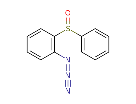 Molecular Structure of 16714-24-2 (Benzene, 1-azido-2-(phenylsulfinyl)-)