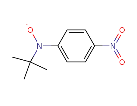Molecular Structure of 3229-31-0 (p-nitrophenyl-t-butylaminoxyl)