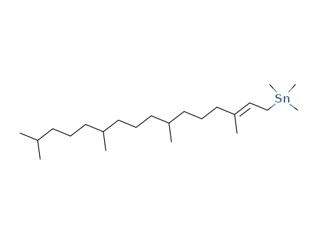 Trimethyl-((E)-3,7,11,15-tetramethyl-hexadec-2-enyl)-stannane