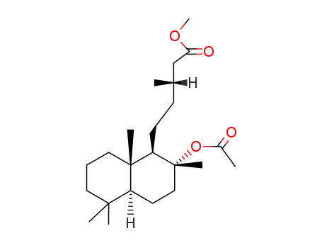 methyl 8-acetoxy-labdan-15-oate