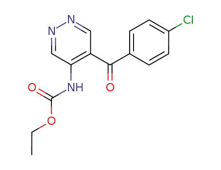 ethyl N-<5-(4-chlorobenzoyl)-4-pyridazinyl>carbamate