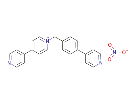 Molecular Structure of 1141448-00-1 (1-(4-(pyridin-4-yl)benzyl)-4,4'-bipyridin-1-ium nitrate)