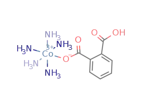 penta-ammine-phthalatocobalt(III)<sup>(2+)</sup>