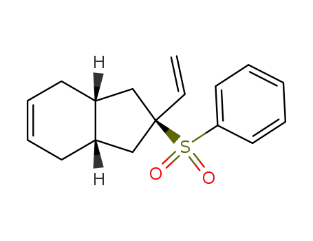 (2S,3aS,7aR)-2-Benzenesulfonyl-2-vinyl-2,3,3a,4,7,7a-hexahydro-1H-indene
