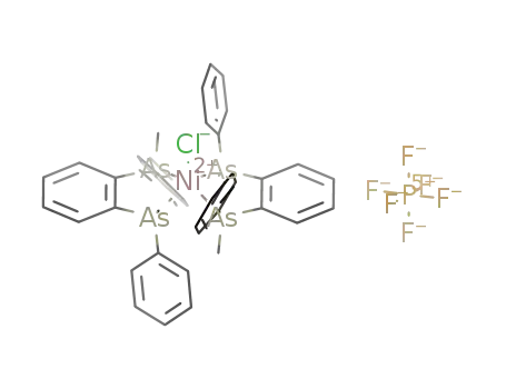 anti-chlorobis((RS)-o-phenylenebis(methylphenylarsine))nickel(II) hexafluorophosphate