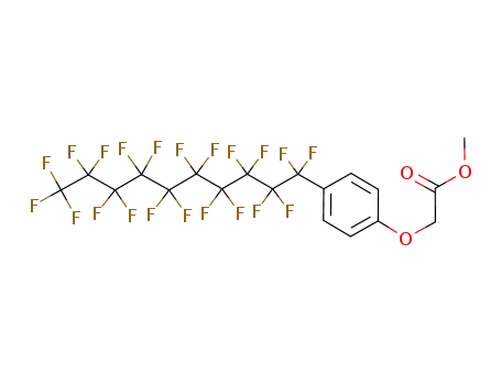 (4-Henicosafluorodecyl-phenoxy)-acetic acid methyl ester