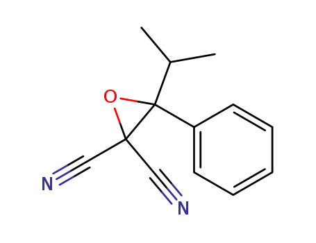 3-Isopropyl-3-phenyl-oxirane-2,2-dicarbonitrile