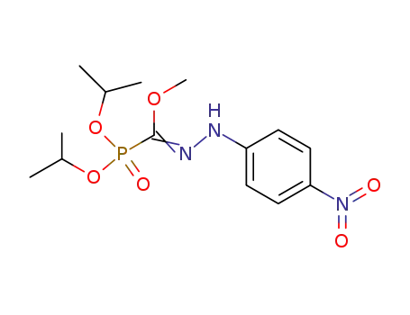 methyl(diisopropoxyphosphoryl)formate 4-nitrophenylhydrazone