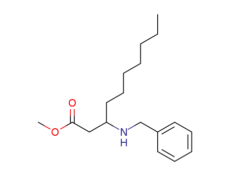 Methyl 3-(N-Benzylamino)decanoate