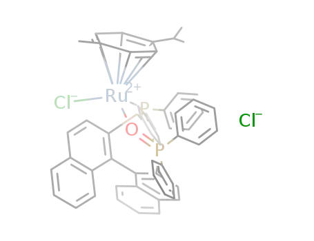 [(p-cymene)RuCl(η(2)-(S)-BINAP monoxide-P,O)]Cl