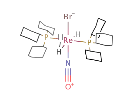 [ReBr(NO)(PCy3)2(H)(η2-H2)]