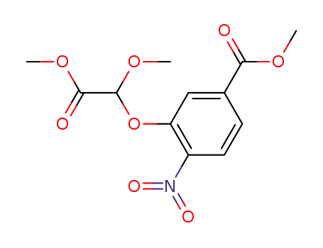 3-(Methoxy-methoxycarbonyl-methoxy)-4-nitro-benzoic acid methyl ester