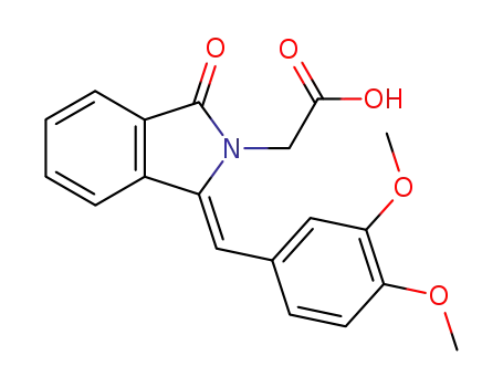 2H-Isoindole-2-acetic acid,
1-[(3,4-dimethoxyphenyl)methylene]-1,3-dihydro-3-oxo-, (Z)-