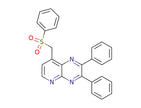 8-[(Benzenesulfonyl)methyl]-2,3-diphenylpyrido[2,3-b]pyrazine
