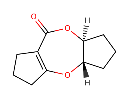 (3S,7S)-2,8-dioxa-9-oxotricyclo<8,3,0,0<sup>3,7</sup>>tridec-1(10)-ene