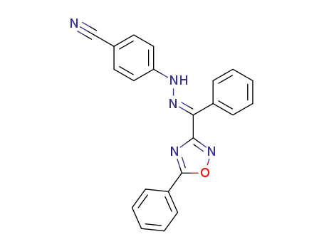 4-{[phenyl-(5-phenyl-[1,2,4]oxadiazol-3-yl)-methylene]-hydrazino}-benzonitrile