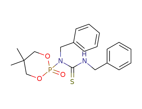 Thiourea,
N-(5,5-dimethyl-2-oxido-1,3,2-dioxaphosphorinan-2-yl)-N,N'-bis(phenyl
methyl)-
