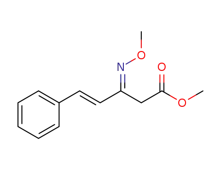 trans-(4E)-methyl 3-(methoxyimino)-5-phenylpent-4-enoate
