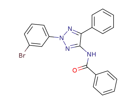 Benzamide, N-[2-(3-bromophenyl)-5-phenyl-2H-1,2,3-triazol-4-yl]-