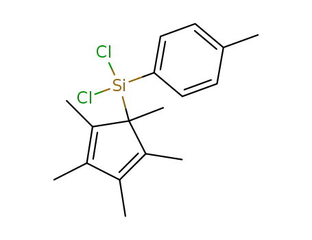Dichlor(pentamethylcyclopentadienyl)p-tolylsilan