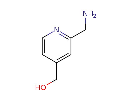 Molecular Structure of 128781-81-7 ([2-(AMINOMETHYL)PYRIDIN-4-YL]METHANOL)