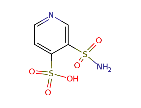 Molecular Structure of 72810-60-7 (3-(Aminosulfonyl)-4-pyridinesulfonicacid)