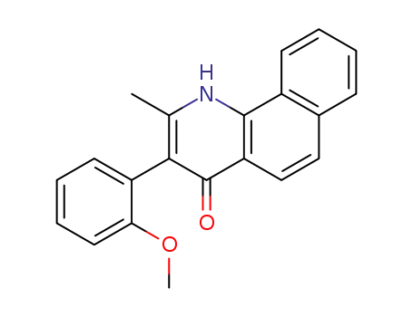 2-Methyl-3-(o-methoxyphenyl)-4(1H)-benzo<h>quinolinone