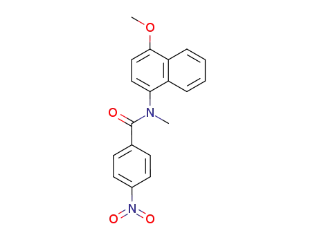 Benzamide, N-methyl-4-nitro-N-(4-nitro-1-naphthalenyl)-