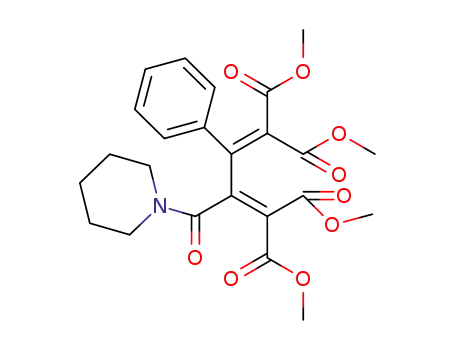 tetramethyl 2-phenyl-3-(piperidinyl-1-carbonyl)buta-1,3-diene-1,1,4,4-tetracarboxylate