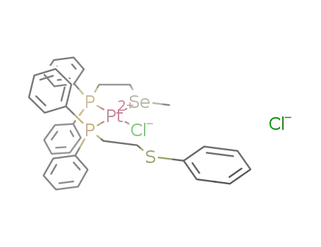 [PtCl(κ2-(2-methylselenoethyl)diphenylphosphine)((2-phenylthioethyl)diphenylphosphine)]Cl