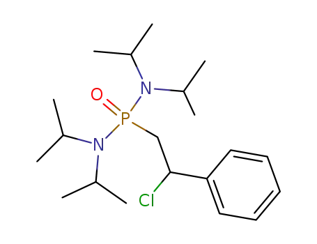 2-chloro-2-phenylethylphosphonic acid bis(diisopropylamide)