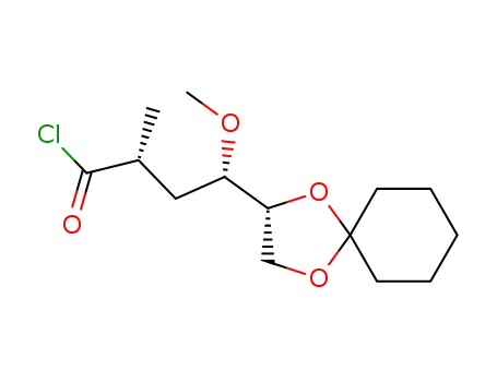 (2R,4S)-4-(R)-1,4-Dioxa-spiro[4.5]dec-2-yl-4-methoxy-2-methyl-butyryl chloride